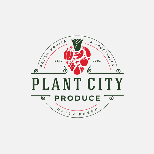 Produce company that really needs a new logo. Design réalisé par Enzoe