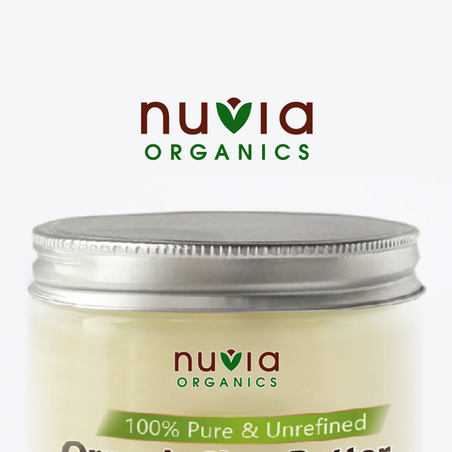 **Easy $$$ **Create a nice look for my new Organic brand name "nuvia"!!** Design by Lucky.B