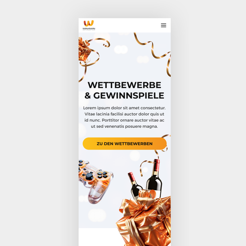 Web page design contest entry by FaTiH™