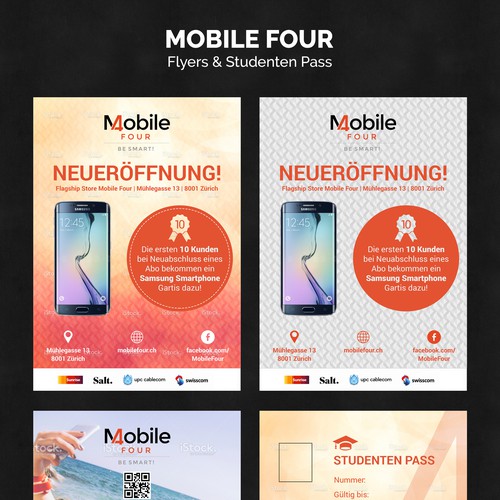 Postcard, flyer or print contest entry by abe.designer