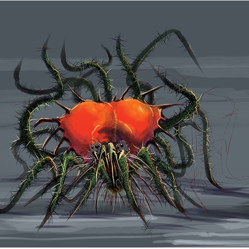 Design a Vicious Monster Plant for a Comic Book Design by Wfemme