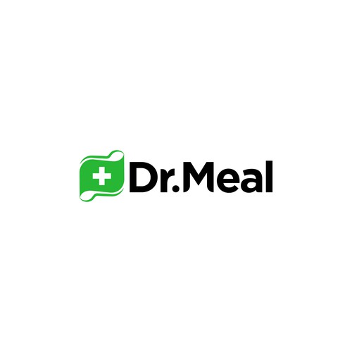 Meal Replacement Powder - Dr. Meal Logo Diseño de M1SFA