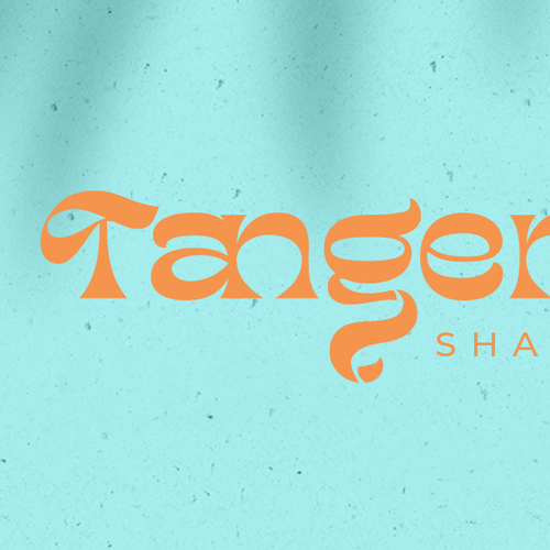 Simply Orange and Teal Design by Birdmetry Studio