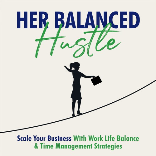 Her Balanced Hustle Cover Art Design by OnnoRokom