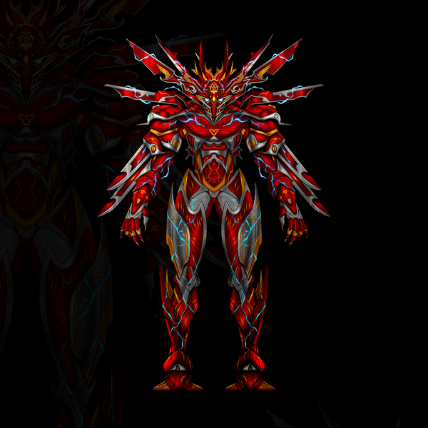 Design by Evan.C titled "Mecha Survive "