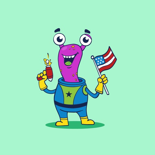 Mascot for Uranus Fudge Factory and General Store Design by |Alex|