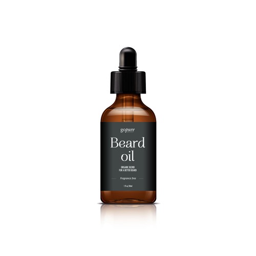 Create a High End Label for an All Natural Beard Oil! Design by Dennotben