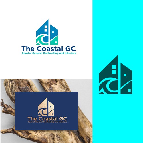 A woman owned Coastal GC company needs a striking logo Design by s-tech solutions