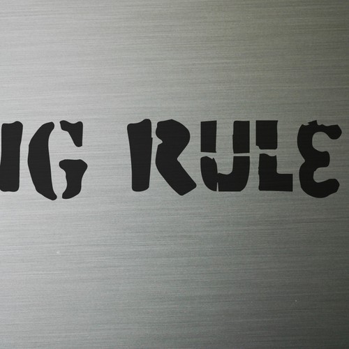 Rig Rule needs Lettering Design (wordmark) Design by vanacallegari