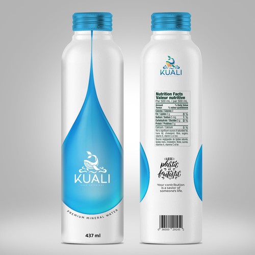 Water bottle design!! Lets be disruptive and elegant Design by Emran Hayat