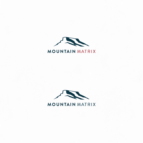 Mountain Matrix Logo Design by Nowshad Art