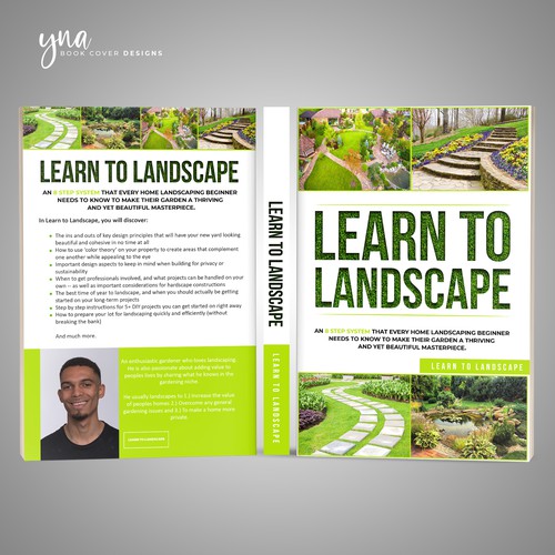 LOOKING FOR A UNIQUE AND BEAUTIFUL BOOK COVER DESIGN FOR A HOME LANDSCAPING BOOK Design by Yna