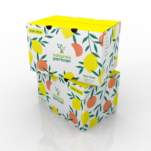 Help us design a Colorful Citrus Box that WOWs! Design by MishkaBooo design