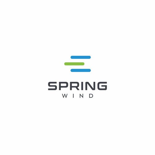 Design di Spring Wind Logo di LadyDesigner