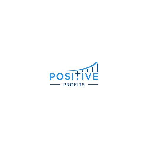Positive Profits Logo Diseño de M I K A I L