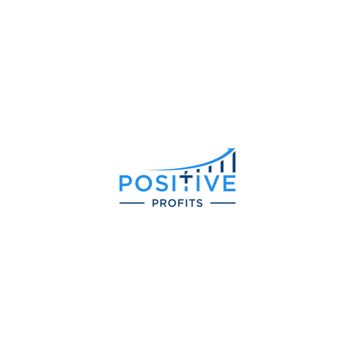 Positive Profits Logo Design by M I K A I L