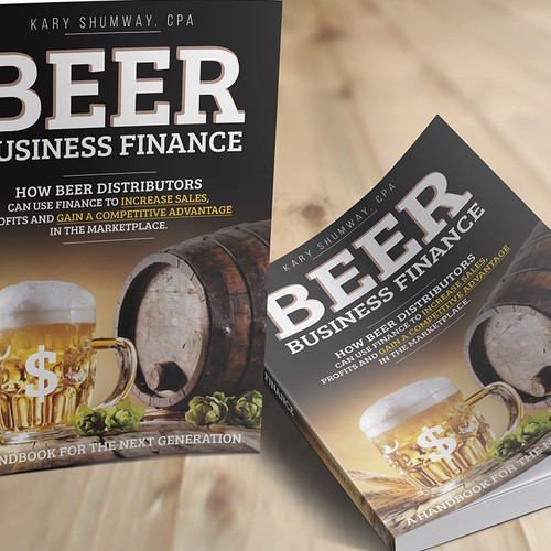 Design an award-winning book cover for the beer business Design by Ciusan