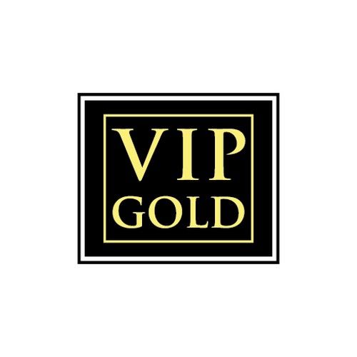 Logotipo Vip Dorado