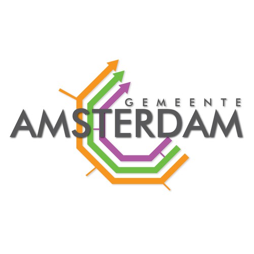 Community Contest: create a new logo for the City of Amsterdam Ontwerp door Teo_man27