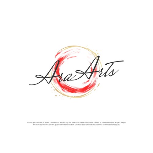 AraArts Logo Contest Design by randajanuario