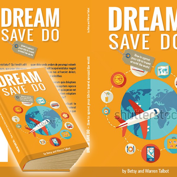 Help us encourage people quit their jobs and travel around the world (new book cover design)