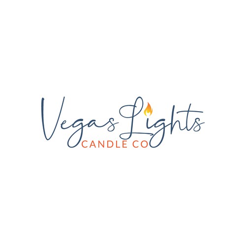 Design a modern fun logo for a candle company in Las Vegas Design by Kabelo Phofedi