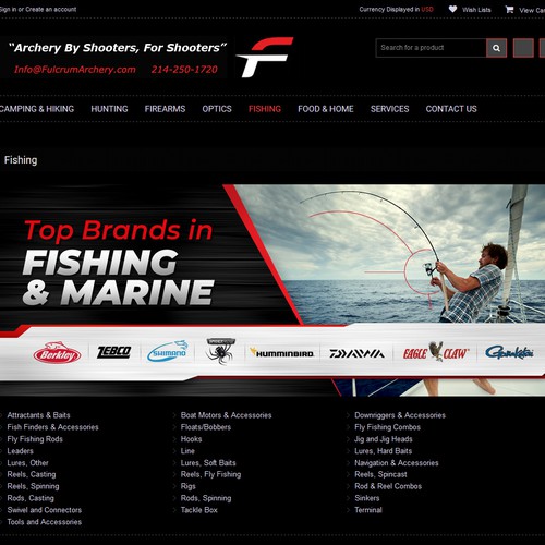 Outdoor sporting goods company needs help with continuing project, Banner  ad contest