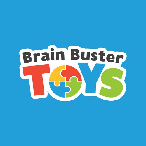 Brain Buster Toys Logo & Social Media Contest. Design by saybara