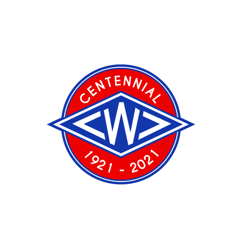 Centennial Anniversary Logo Diseño de Awomanstouch