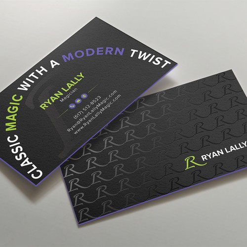 Design a magician's business card Design by kaylee CK