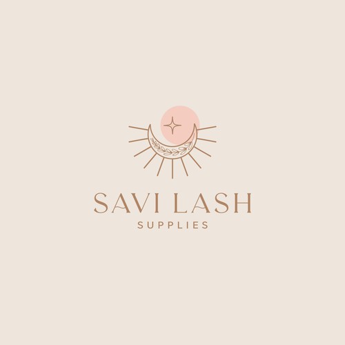 lash company logo Design by desi9nart