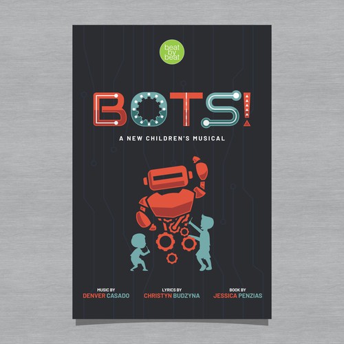 Design eye-catching poster for a contemporary NEW MUSICAL Design by Syarif HC