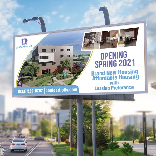 Show Us Your Creative Side with a Banner for New Artist Housing Design by Frank Shaw