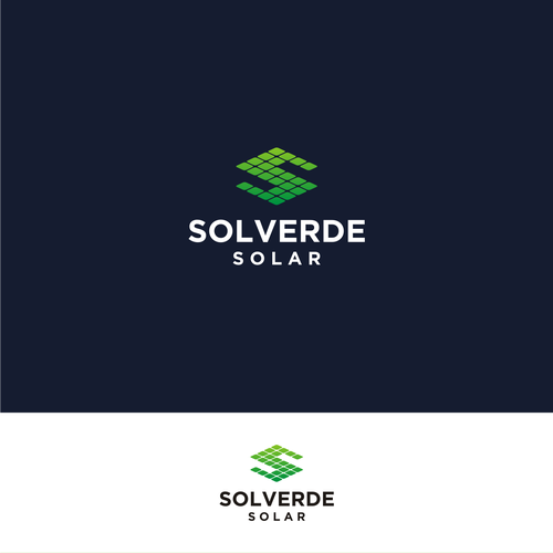 Clean logo for solar company Design by SS_STUDIO