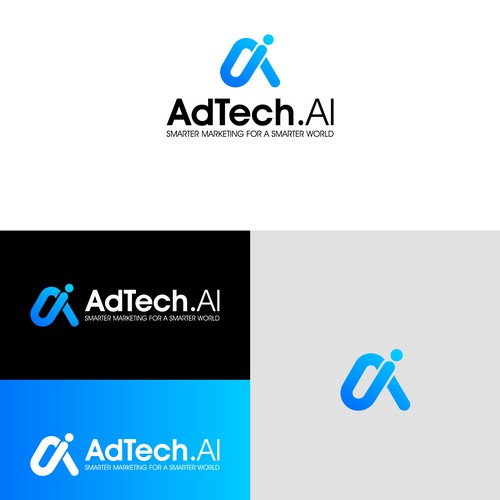 *New* AdTech.AI (or AdTech AI) : Advertising SAAS Company !need an identity! Design by mituuu