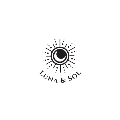 Zen-like logo for our spiritual platform (sun & moon) Design by d'sun