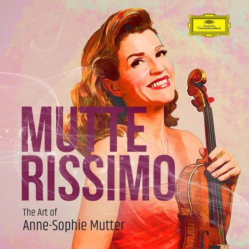 Illustrate the cover for Anne Sophie Mutter’s new album デザイン by 9 Green Studio
