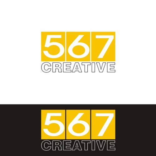 Create a logo to build an online brand around by using numbers. Design von align art & design