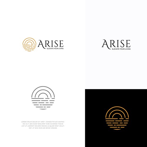 Arise - Rebranding (Brand Guide & Logo) Design by The Sains