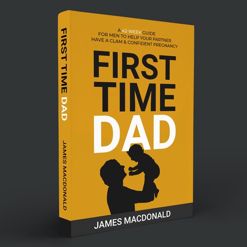 Book cover art appealing to First Time Dad & Expectant Mums Design réalisé par Masud007