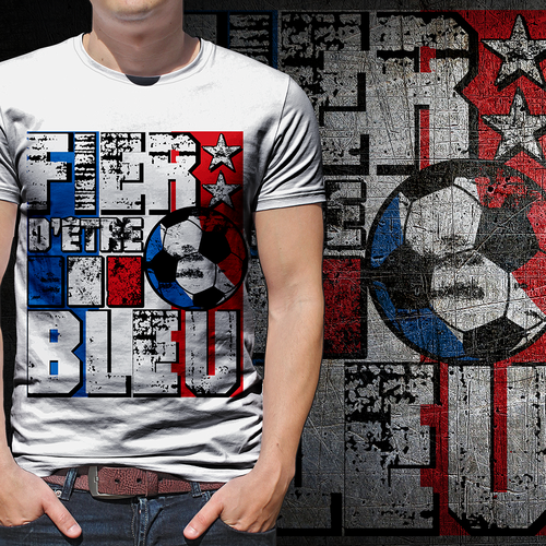 Créer design t.shirt coupe du monde football 2018 | T-shirt contest