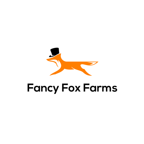 The fancy fox who runs around our farm wants to be our new logo! Design by AjiCahyaF