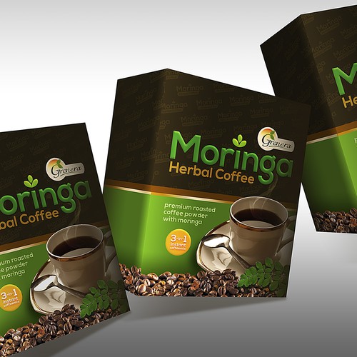 Design di Moringa Herbal Coffee di rafjam
