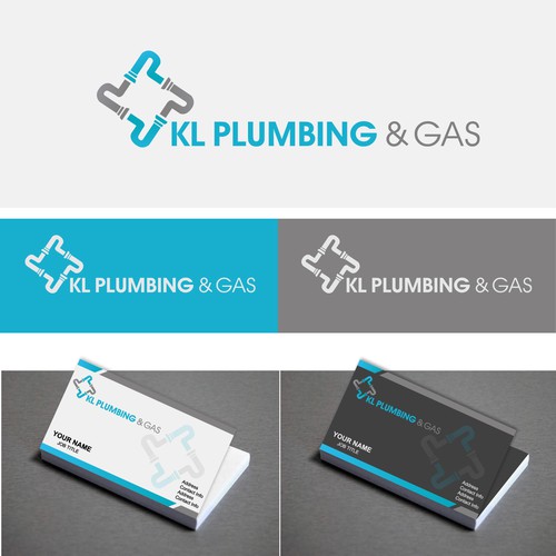 Create a logo for KL PLUMBING & GAS Ontwerp door ramesh shrestha