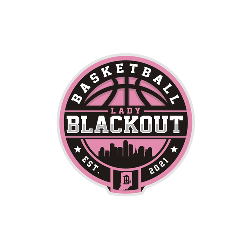 Diseño de Creative Girls Youth Basketball Team Logo de R_98™