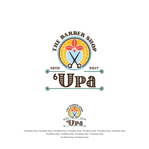 "Australiaでnewopenのbarber shopロゴ" winning  by topeng4