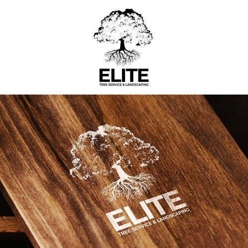 who can make the best tree and landscaping logo in the world! Design by Niskala.