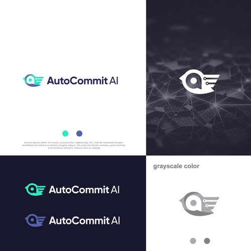 Brand identity for new generative AI startup Design by gardani