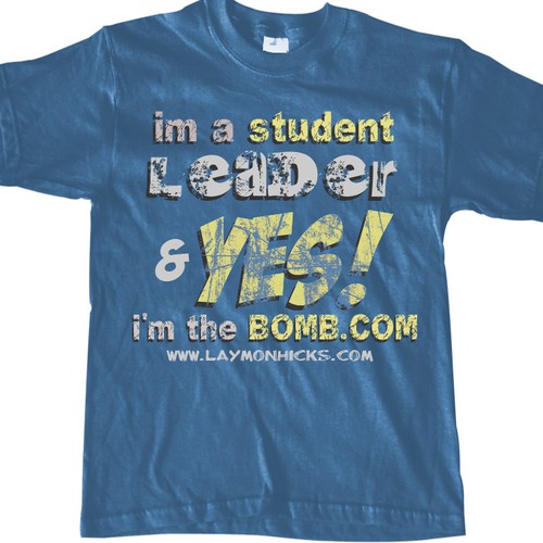 Design My Updated Student Leadership Shirt Design by Krum