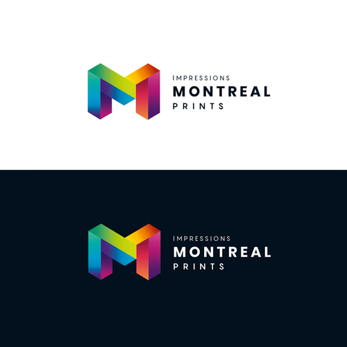 Logo design for a montreal-based online print shop | Logo & brand guide  contest | 99designs